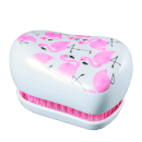 Tangle Teezer Compact Styler Flamingo Branca - Escova de Cabelo