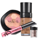 Kit Vult Make Up 06 Marrom Mosaico Pigmento (4 Produtos)