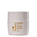 Máscara reparadora para cabelos danificados da marca Nuance Professional. O rótulo indica que a máscara contém ingredientes como Queratina Hidrolisada, Arginina, Creatina e Peptídeos, além de Colágeno e Óleo de Murumuru, com pH entre 3,8 e 4,5.