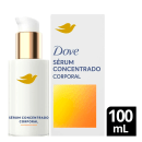 A imagem mostra o Sérum Concentrado Corporal da marca Dove.