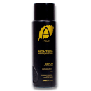 Sérum de tratamento da linha Night-Spa da marca Adlux Cosméticos. A embalagem é um frasco preto com um rótulo amarelo contendo o nome do produto "Night-Spa" e a indicação "Hidratação Noturna". O frasco contém 300ml do produto.