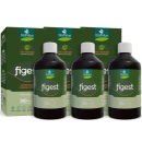 Kit Biofhitus Figest Menta com Carqueja Trio, 3 unidades.