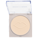 A imagem mostra o pó compacto da marca Boca Rosa, na cor BR01, um tom claro.