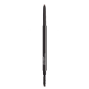 A imagem mostra um delineador de olhos da marca Wet n Wild. É um delineador lápis com embalagem preta comprida e fina, para criar traços precisos nos olhos. Além disso, o corpo do delineador tem a logomarca "Wet n Wild".