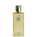 Perfume em frasco retangular de vidro transparente com líquido amarelo claro. A embalagem tem o nome "JARDIN" em letras maiúsculas pretas e "Jardim Sambaca em letras menores abaixo. Na parte inferior, está escrito "CICLO" em letras maiúsculas pretas.