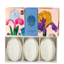 Kit La Florentina Iris Trio com 3 unidades de sabonetes