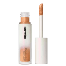 Blush Líquido M·A·C Strobe Starlite com a tampa ao lado, mostrando a cor do produto