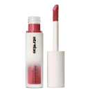 Blush Líquido M·A·C Strobe Magic Aura com a tampa ao lado, mostrando a cor do produto