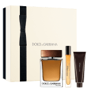 Conjunto The One Dolce & Gabbana Masculino, Eau de Toilette 100ml + Eau de Toilette 10ml + Gel de Banho 50ml.