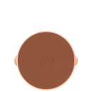 Pó Compacto Latika Powder FPS30 Escuro Refil, 11g.