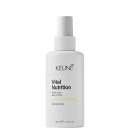 Frasco branco de spray da linha Vital Nutrition da Keune, contendo 150 ml de produto. O rótulo apresenta o nome da marca Keune e o nome do produto "Vital Nutrition Protein Spray" em destaque.