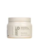 Pote de 200 ml da máscara nutritiva reparadora da linha Blond Me da Schwarzkopf Professional, que fortalece e nutre os cabelos.