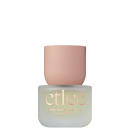 Frasco de perfume Etleé French Vanilla, com embalagem em tons de cinza e rosa claro. O rótulo destaca o nome da marca em letras douradas.