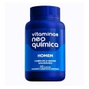 Kit Neo Química Vitaminas Homem, para barba e cabelo, com 6 Unidades de 60 cápsulas cada.