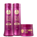Kit Haskel Liso com Força Máscara (3 produtos)