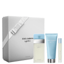 Conjunto Light Blue Trio Dolce & Gabbana Feminino - Eau de Toilette 100ml + Creme Corporal 100ml + Travel Size 7,4ml