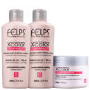 Kit Felps Profissional XColor Trio (3 Produtos)