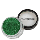 Colormake Pó Pote Verde - Glitter 4g