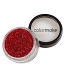 Colormake Pó Pote Vermelho - Glitter 4g