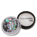 Colormake Shine Formatos Coração Prata - Glitter 2g