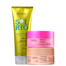 Kit Cadiveu Cronograma Capilar Férias com Sol (3 Produtos)