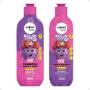 Kit Salon Line #todecacho Kids Uva: com Shampoo 300ml e Condicionador 200ml