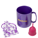 Kit Violeta Cup Tipo B Vermelha (2 Produtos)