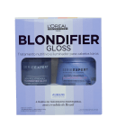 Kit L'oréal Professionnel Blondifier Gloss Treatment Shampoo 300ml + Máscara 250g