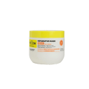 Pote branco com tampa amarela contendo máscara reparadora da linha Yellow Professional. Rotulado como "Reparative Mask Repair" e indicando que é formulado com complexo de ligação e manteiga de cacau.