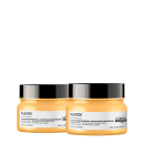 Kit L'Oréal Professionnel NutriOil Double Mask, 2 unidades.