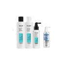 Kit Nioxin Volume Thinning Sistema 3 + Anti-Hair Loss Quarteto, 4 produtos.