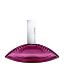 Frasco de perfume Calvin Klein de formato oval em tom de rosa intenso: Euphoria Calvin Klein Eau de Parfum 50ml