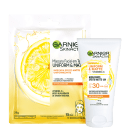 Kit Garnier SkinActive Uniform & Matte Vitamina C Mask (2 Produtos)