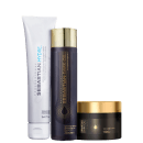 Kit Sebastian Professional Dark Oil & Hydre (3 Produtos)