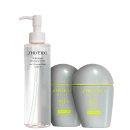 Kit Shiseido BB For Sports FPS 50 Light & Medium + Refreshing Cleansing Water (3 Produtos)