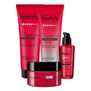 Combo Match SOS Reconstrução: Shampoo + Condicionador + Máscara + Óleo Capilar