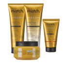 Combo Match Fonte da Nutrição Fios Grossos: Shampoo + Condicionador + Máscara Capilar + Creme para Pentear