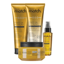 Combo Match Fonte da Nutrição Fios Finos: Shampoo + Condicionador + Máscara Capilar + Oleo Capilar