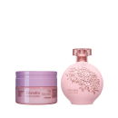 Combo Floratta Love Flower: Desodorante Colônia 75ml + Creme Desodorante Hidratante 250g