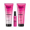 Combo Match Patrulha Do Frizz: Shampoo, 250ml + Condicionador, 250ml + Sérum Capilar, 50ml