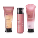 Combo Nativa Spa Rosé: Sabonete Líquido 175ml + Body Splash 200ml + Loção Revitalizante 200ml