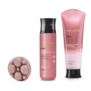 Combo Nativa Spa Rosé: Sabonete Em Barra Massa geador, 90 g + Body Splash, 200 ml + Loção Revitalizante Corporal, 200 ml