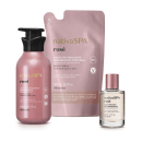 Combo Nativa Spa Rosé : Óleo Precioso + Loção 400ml + Loção Refil 400ml
