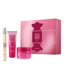 Kit Presente Egeo Dolce: Desodorante Colônia 10ml + Merengue Hidratante Desodorante 85g+ Creme para as Mãos 50g