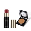 Kit com blush stick e blush compacto da Eudora.