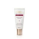 Tubo de 20 ml do sérum lifting imediato da linha Neo Dermo da Eudora, com embalagem branca, tampa dourada na parte inferior. Rótulo em dourado e vermelho, apresentando informações sobre a ação anti-idade e firmeza imediata do produto.