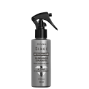 Frasco preto e cinza da linha Siàge Nutri Diamond, contendo bruma impermeabilizante com 100 ml. Rótulo com nome do produto "Blindagem Diamante" e informações sobre nutrição e blindagem por 4 dias.