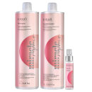 Kit Emáh Hair Care Miracle Repair Trio Power Salon, 3 produtos.