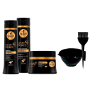 Kit Haskell Cavalo Forte + Acessórios Quinteto, 5 produtos.