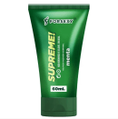 Gel Lubrificante Aromático For Sexy Supreme! Menta 60ml, com tubo verde e letras em branco